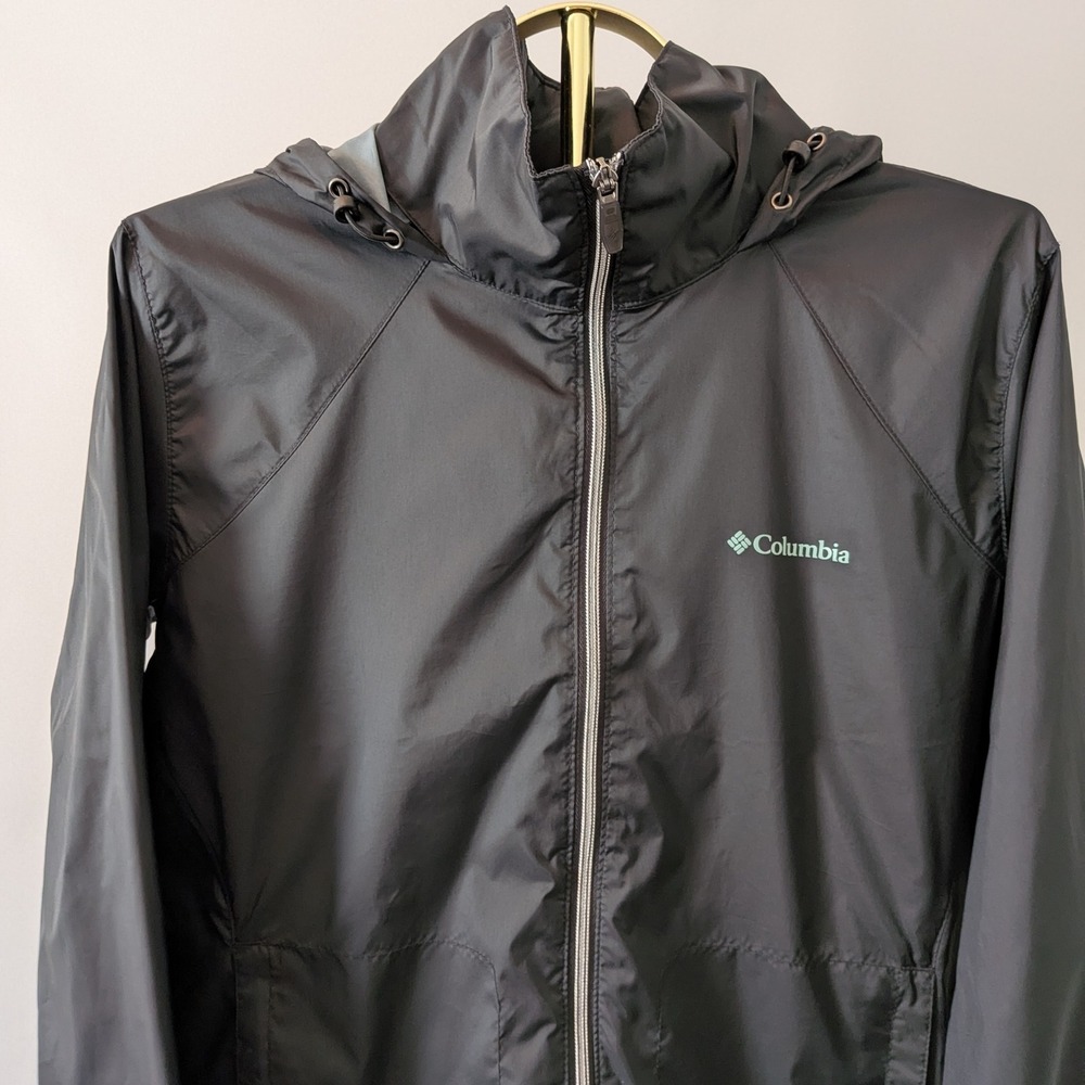 Columbia Switchback IV Omni-Shield Women XL Black Water Resistant Packable Coat - Picture 5 of 16